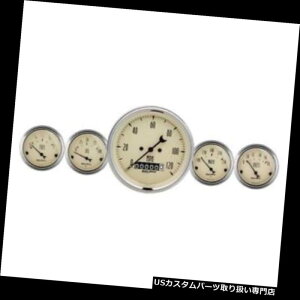 US^R[^[ I[g[^[1840AeB[Nx[W5s[XQ[WLbg Auto Meter 1840 Antique Beige 5 Piece Gauge Kit