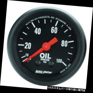 US^R[^[ I[g[^[2604 ZV[Y@BvA100PSIA2-1 / 16 Auto Meter 2604 Z-Series Mechanical Oil Pressure Gauge, 100PSI, 2-1/16