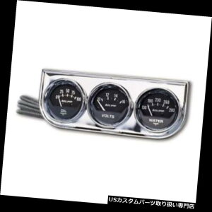 US^R[^[ [g2349̎Q[W̋@B3Q[W̃R\[AIC//{g Auto Meter 2349 Auto Gage Mechanical 3 Gauge Console, Oil/Water/Volt