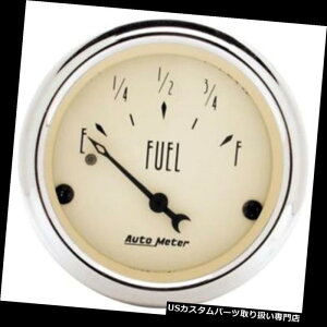 US^R[^[ I[g[^[1818AeB[Nx[WcRxQ[W Auto Meter 1818 Antique Beige Air-Core Fuel Level Gauge
