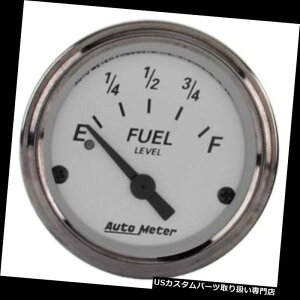 US^R[^[ I[g[^[1906NAJ̃v`icRxQ[W Auto Meter 1906 American Platinum Air-Core Fuel Level Gauge