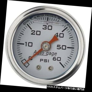 US^R[^[ I[g[^[2176I[gQ[W@B͌vA1-1 / 2C`A0-60 Auto Meter 2176 Auto Gage Mechanical Pressure Gauge, 1-1/2 Inch, 0-60