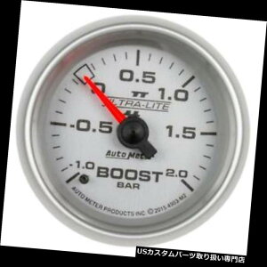 US^R[^[ I[g[^[4903-M2EgCgIIu[Xg/oL[Q[WA2-1 / 16A-1 - + 2 BARA Auto Meter 4903-M2 Ultra-Lite II Boost/Vacuum Gauge, 2-1/16, -1-+2 BAR,