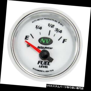US^R[^[ I[g[^[7318 NVRxQ[WA2-1 / 16A16 / 158I[AtbgY Auto Meter 7318 NV Fuel Level Gauge, 2-1/16, 16/158 Ohm, Flat Lens