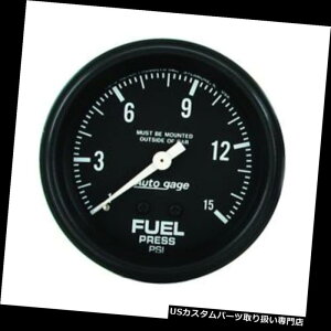 US^R[^[ I[g[^[2311I[gQ[W@BRv AutoMeter 2311 Autogage Mechanical Fuel Pressure Gauge