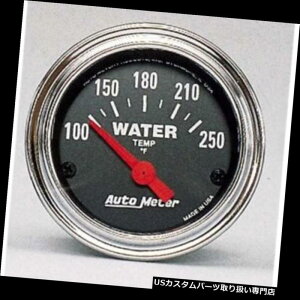 USタコメーター オートメーター2532伝統的なクローム空芯水温計 Auto Meter 2532 Traditional Chrome Air-Core Water Temperature Gauge
