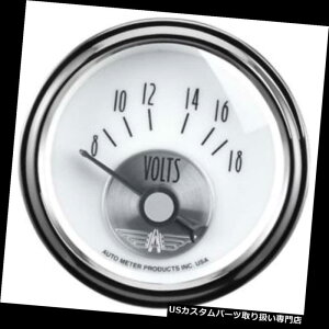 US^R[^[ I[g[^[2094vXe[Wp[GA[RAdvA2?1/16C` Auto Meter 2094 Prestige Pearl Air-Core Voltmeter Gauge, 2-1/16 Inch