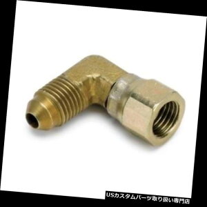 US^R[^[ I[g[^[3274͌vG{[A_v^[pA90xA-4AN Auto Meter 3274 Pressure Gauge Elbow Adapter Fitting, 90 Degree, -4AN