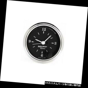 US^R[^[ I[g[^[1785NÂ^CubNNH[cvQ[WA2-1 / 16C` Auto Meter 1785 Old Tyme Black Quartz Clock Gauge, 2-1/16 Inch