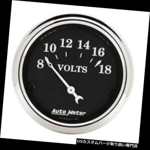 US^R[^[ I[g[^[1791I[h^CubNcdvA2-1 / 16C` Auto Meter 1791 Old Tyme Black Air-Core Voltmeter Gauge, 2-1/16 Inch