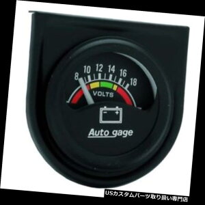 US^R[^[ I[g[^[2356I[gQ[WcdvQ[WApltA1-1 / 2C` Auto Meter 2356 Auto Gage Air-Core Voltmeter Gauge w/Panel, 1-1/2 Inch