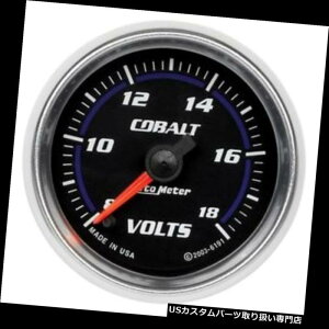 US^R[^[ I[g[^[6191Q[WB dv 2 1/16 "; 18V;fW^XebsO[^[;Rog Auto Meter 6191 Gauge; Voltmeter; 2 1/16"; 18V; Digital Stepper Motor; Cobalt