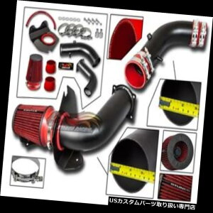 USGACe[N Ci[_Ng V2}bgubN/bhVR94-98}X^O3.8L V6CVXe V2 Matte Black/Red SIlicone 94-98 Mustang 3.8L V6 Cold Air Intake System