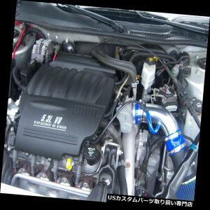 US�G�A�C���e�[�N �C���i�[�_�N�g BCP�u���[06-09�V�{���[�C���p��SS 5.3L V8�V���[�g�����G�A�C���e�[�N�L�b�g�t�B���^�[ BCP BLUE 06-09 Chevy Impala SS 5.3L V8 Short Ram Air Intake Kit+ Filter �y���s�A���i�z