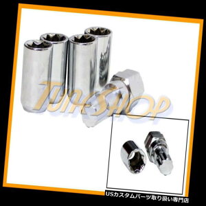 USibg 4`[i[zC[bNOibg8|CgL[12X1.25 12 1.25 ACORN OPEN END CHROME N 4 TUNER WHEEL LOCK LUG NUTS 8 POINT KEY 12X1.25 12 1.25 ACORN OPEN END CHROME N