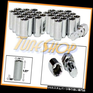 USibg 30`[i[zC[bNibc8|CgL[12X1.5 12 1.5 ACORN OPEN END CHROME H 30 TUNER WHEEL LOCK LUG NUTS 8 POINT KEY 12X1.5 12 1.5 ACORN OPEN END CHROME H