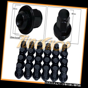 USibg 24g^NTX14 x 1.5 1.5 OEM OEXgbNt@Ng[zC[}OOibgubN 24 TOYOTA LEXUS 14x1.5 1.5 OEM OE STOCK FACTORY WHEELS RIMS MAG LUG NUTS BLACK