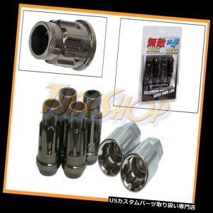 USibg MUTEKI SR48 4zC[bNbOibcZbg12X1.25 1.25 ACORNI[vGhTI-C N MUTEKI SR48 4 WHEELS LOCK LUG NUTS SET 12X1.25 1.25 ACORN RIMS OPEN END TI-C N