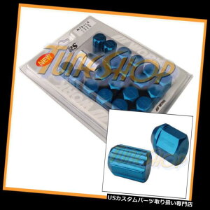 USibg [N[VORS^CvbA~bNOibg12X1.5 M12 1.5u[20 PCS M WORK RACING RS TYPE FORGED ALUMINUM LOCK LUG NUTS 12X1.5 M12 1.5 BLUE 20 PCS M