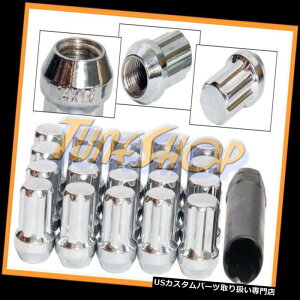 USibg 20 DUPLEX 7 SPLINEzC[bNbOibcL[14X1.5 M14 1.5 ACORN CLOSE END CHROME 20 DUPLEX 7 SPLINE WHEEL LOCK LUG NUTS KEY 14X1.5 M14 1.5 ACORN CLOSE END CHROME