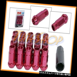 US�i�b�g MUTEKI SR48�z�C�[�����O�i�b�g12X1.5 1.5 ACORN�����g���I�[�v���G���h20�s��U MUTEKI SR48 WHEELS LUG NUTS 12X1.5 1.5 ACORN RIM EXTENDED OPEN END 20 PINK U �y���s�A���i�z