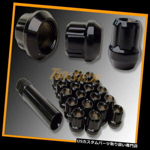 USibg MUTEKI OPEN SPLINE`[i[bNOibc12X1.5 1.5 ACORNzC[ubNU MUTEKI OPEN END SPLINE TUNER LOCK LUG NUTS 12X1.5 1.5 ACORN WHEEL RIM BLACK U