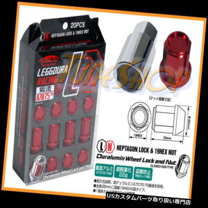 USibg KICS LEGGDURA 35mmzC[bNbOibg12X1.5 1.5 ACORNbRED 20 L KICS LEGGDURA 35MM WHEELS LOCKS LUG NUTS 12X1.5 1.5 ACORN RIM FORGED RED 20 L