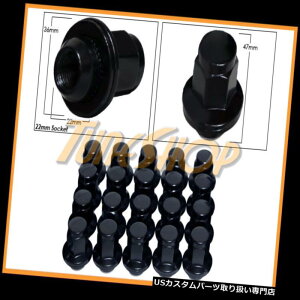 USibg 20g^NTX14 x 1.5 1.5 OEM OEXgbNt@Ng[zC[}OOibgubN 20 TOYOTA LEXUS 14x1.5 1.5 OEM OE STOCK FACTORY WHEELS RIMS MAG LUG NUTS BLACK