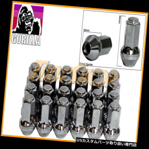 USibg 24 GORILLA FORD F150 SVTv^[14 x 2XgbNt@Ng[zC[XLOibgN[ 24 GORILLA FORD F150 SVT RAPTOR 14x2 STOCK FACTORY WHEELS RIM XL LUG NUTS CHROME