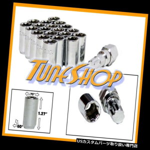 USibg 20`[i[zC[bNOibg8|CgL[12X1.5 12 1.5 ACORN OPEN END CHROME U 20 TUNER WHEEL LOCK LUG NUTS 8 POINT KEY 12X1.5 12 1.5 ACORN OPEN END CHROME U
