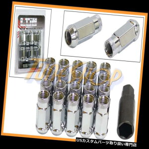 USibg X^[O14X1.5 M14 1.5 48MMgzC[ibgtACI[v20N[ MONSTER LUG 14X1.5 M14 1.5 48MM EXTENDED WHEELS NUTS ACORN RIM OPEN EN 20 CHROME