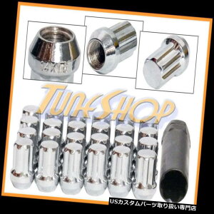 USibg 24 DUPLEX 7XvCzC[bNbOibcL[14X1.5 M14 1.5 ACORN CLOSE END CHROME 24 DUPLEX 7 SPLINE WHEEL LOCK LUG NUTS KEY 14X1.5 M14 1.5 ACORN CLOSE END CHROME
