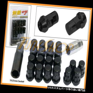 USibg MUTEKI LOCK SR35zC[Oibg12X1.5 M12 1.5 ACORNN[Yh20ubNT MUTEKI LOCK SR35 WHEELS LUG NUTS 12X1.5 M12 1.5 ACORN RIMS CLOSE END 20 BLACK T