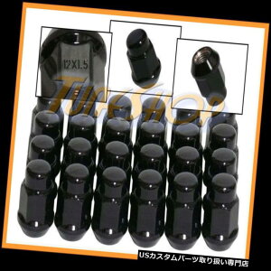 USibg 24 BULGE ACORNzC[Oibg12X1.5 M12 1.5N[YhGhubN19 HEX H 24 BULGE ACORN WHEELS RIMS LUG NUTS 12X1.5 M12 1.5 CLOSED END BLACK 19 HEX H
