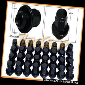 USibg 32g^NTX14 x 1.5 1.5 OEM OEXgbNt@Ng[zC[}OOibgubN 32 TOYOTA LEXUS 14x1.5 1.5 OEM OE STOCK FACTORY WHEELS RIMS MAG LUG NUTS BLACK