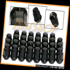 USibg 30 BULGE ACORNzC[Oibg12X1.5 M12 1.5N[YhGhubN19 HEX T 30 BULGE ACORN WHEELS RIMS LUG NUTS 12X1.5 M12 1.5 CLOSED END BLACK 19 HEX T