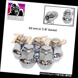 USibg 5 GORILLA EX^V[gt@Ng[XgbNzC[Oibg9/16 "ACORN RIMS CHROME 5 GORILLA EX LARGE SEAT FACTORY STOCK WHEELS LUG NUTS 9/16" ACORN RIMS CHROME