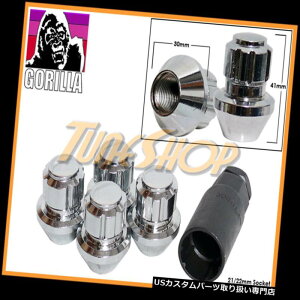 USibg 4bNS^V[gt@Ng[XgbNzC[Oibg9/16 "ACORN RIMS CHROME 4 LOCK GORILLA LARGE SEAT FACTORY STOCK WHEELS LUG NUTS 9/16" ACORN RIMS CHROME