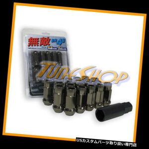 US�i�b�g MUTEKI SR48�z�C�[�����O�i�b�g12X1.5 1.5 ACORN�����g���I�[�v���G���h20 TI-C H MUTEKI SR48 WHEELS LUG NUTS 12X1.5 1.5 ACORN RIM EXTENDED OPEN END 20 TI-C H �y���s�A���i�z