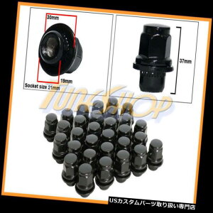 USibg 30NTXTCIOEM OE݌ɍHzC[}OOibg12X1.5 1.5ubN 30 LEXUS SCION OEM OE STOCK FACTORY WHEELS RIMS MAG LUG NUTS 12X1.5 1.5 BLACK