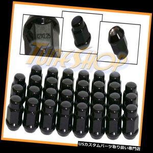 USibg 30 BULGE ACORNzC[Oibg12X1.25 M12 1.25N[WOGhubN19 HEX N 30 BULGE ACORN WHEELS RIMS LUG NUTS 12X1.25 M12 1.25 CLOSED END BLACK 19 HEX N