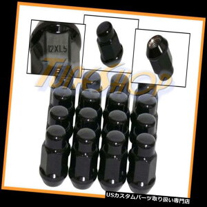 USibg 16 BULGE ACORNzC[Oibg12X1.5 M12 1.5N[YhGhubN19 HEX M 16 BULGE ACORN WHEELS RIMS LUG NUTS 12X1.5 M12 1.5 CLOSED END BLACK 19 HEX M