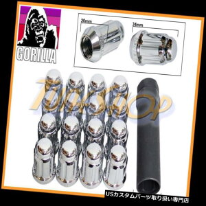 USibg 16 GORILLA SPLINE`[i[bNOibg12X1.25 1.25 ACORNzC[N[N[YN 16 GORILLA SPLINE TUNER LOCK LUG NUT 12X1.25 1.25 ACORN WHEEL RIM CHROME CLOSE N