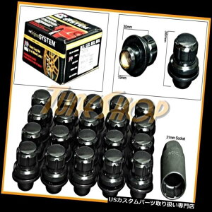 USibg 20ׂăbNSg^OEM݌ɍHzC[}OOibg12×1.5ubN 20 ALL LOCK GORILLA TOYOTA OEM STOCK FACTORY WHEELS RIM MAG LUG NUT 12X1.5 BLACK