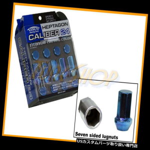 USibg KICSLo[24 TI-u[bNOibg12X1.5 1.5 ACORNzC[N[7TChL KICS CALIBER 24 TI-BLUE LOCK LUG NUTS 12X1.5 1.5 ACORN WHEEL RIM CLOSE 7 SIDED L