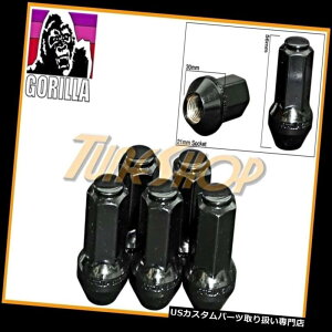 USibg 5 GORILLA FORD F150 SVTv^[14 x 2XgbNt@Ng[zC[XLOibgubN 5 GORILLA FORD F150 SVT RAPTOR 14x2 STOCK FACTORY WHEELS RIMS XL LUG NUTS BLACK