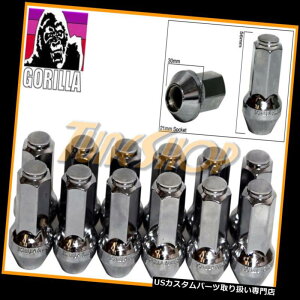 USibg 12SF150 14×2 OEM݌ɍHzC[XL^V[gOibgN[ 12 GORILLA F150 14x2 OEM STOCK FACTORY WHEELS RIM XL LARGE SEATS LUG NUTS CHROME