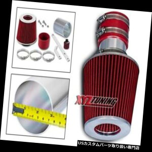 USGACe[N Ci[_Ng 92-95 Corrado 2.8L V6̂߂̐ԂZRamC̗ULbg+tB^[ RED Short Ram Air Intake Induction Kit + Filter For 92-95 Corrado 2.8L V6