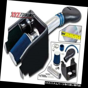 USGACe[N Ci[_Ng 4 "BLUEq[gV[h╗Ce[NLbg+ 94-02 Ram 2500 5.2L / 5.9L V8ptB^[ 4" BLUE Heat Shield Cold Air Intake Kit + Filter For 94-02 Ram 2500 5.2L/5.9L V8