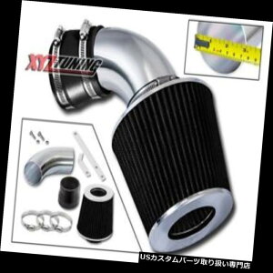 US�G�A�C���e�[�N �C���i�[�_�N�g 3 �u���b�N�V���[�g�����z�C+ 97-00 528i 2.8L / 01-03 525i / 530i 3.0L I6�p�t�B���^�[ 3 BLACK Short Ram Air Intake+Filter For 97-00 528i 2.8L/01-03 525i/530i 3.0L I6 �y���s�A���i�z